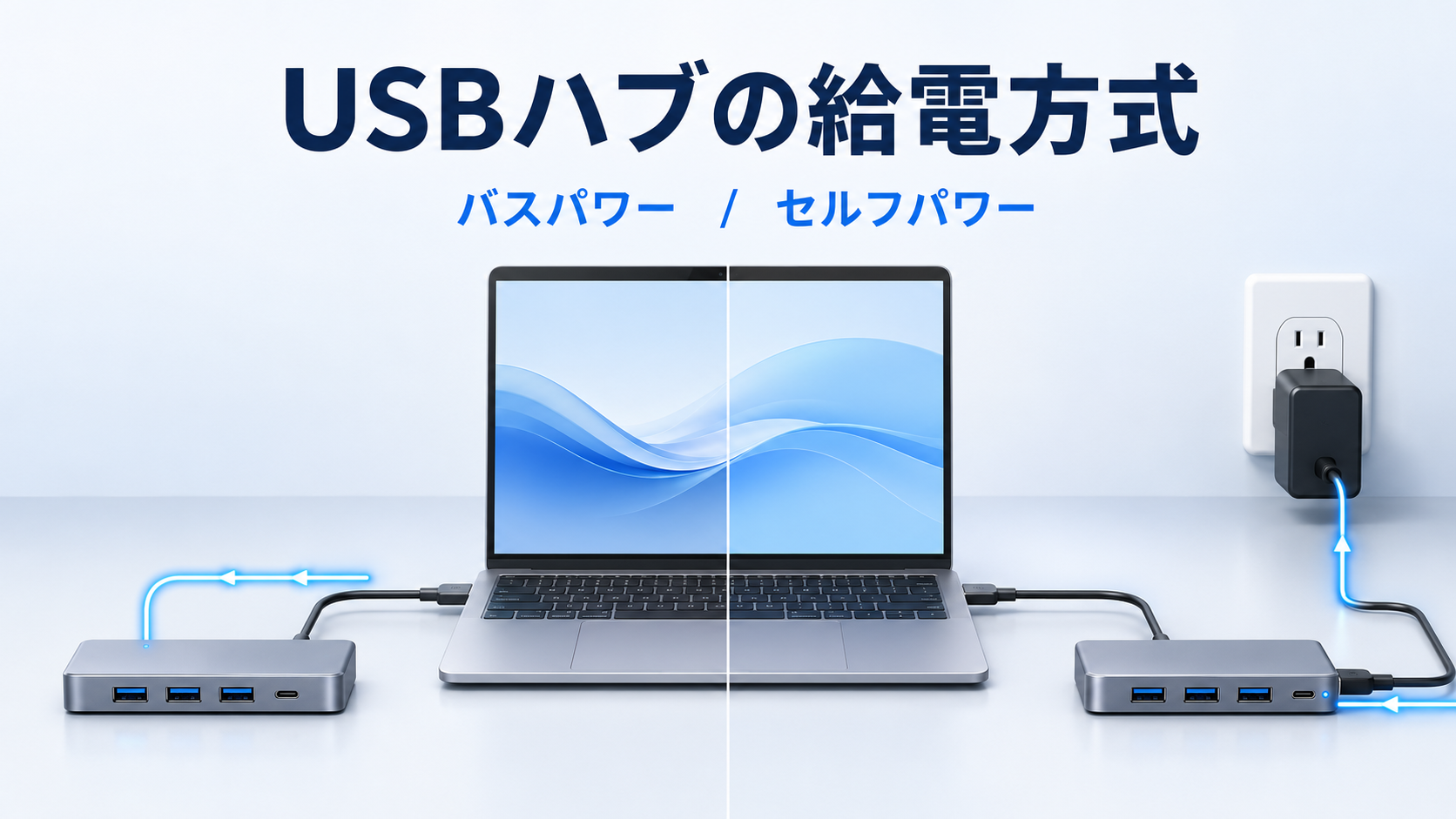 バスパワーとセルフパワーの違い