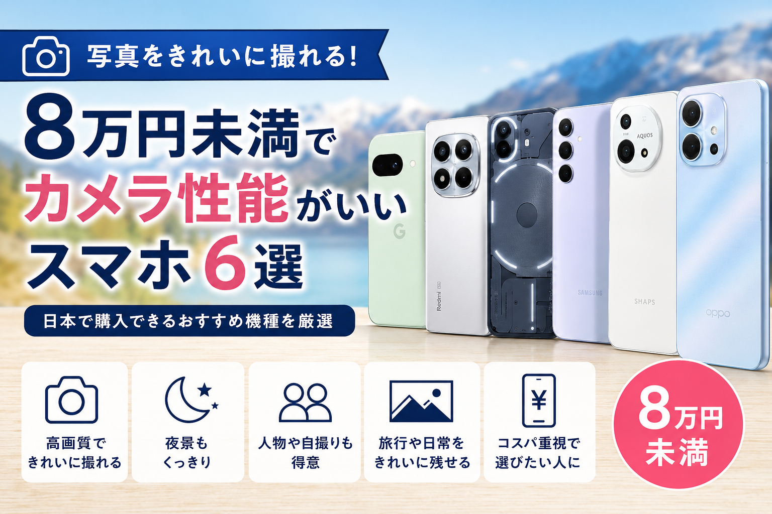 8万未満ーカメラーおすすめ