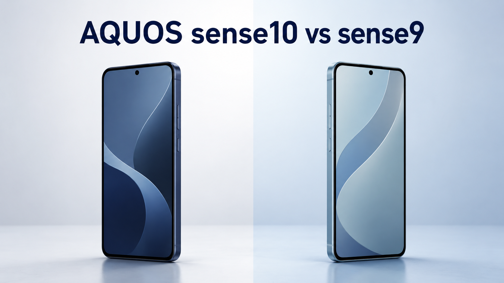 AQUOS sense10とAQUOS sense9