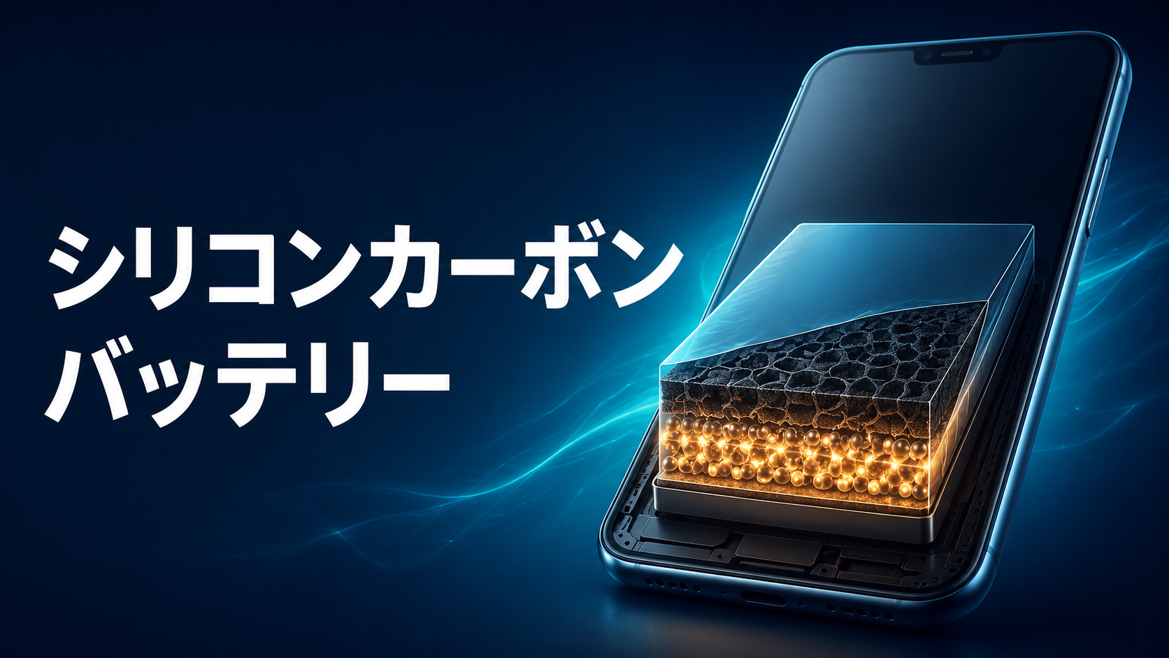 シリコンカーボンバッテリー