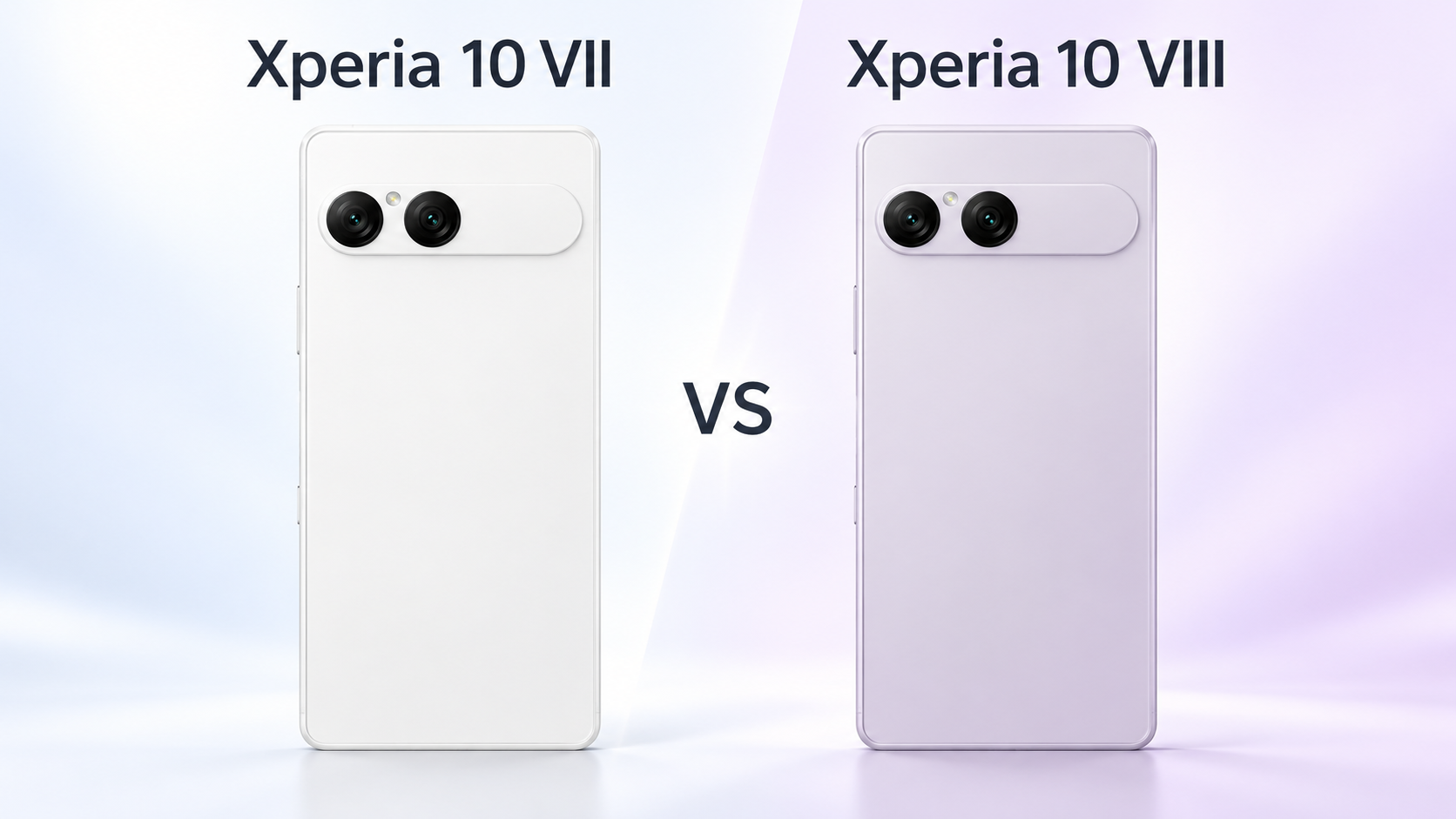 Xperia 10 VIIとVIIIの比較